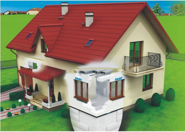 Ein Massivhaus aus Porenbetonsteinen hält warm und sorgt für ein gesundes Wohnklima